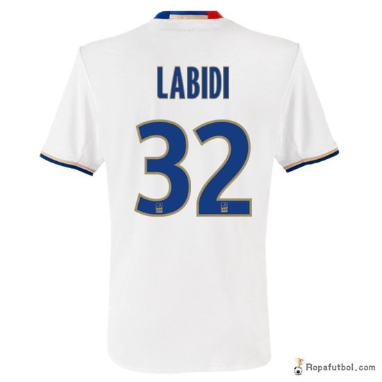 Camiseta Lyon Replica Primera Ropa Labidi 2016/17 Blanco